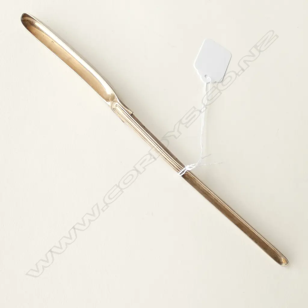 ELKINGTON, MASON & Co, SILVER PLATED DOUBLKE ENDED MARROW SCOOP, c.1842-61 Image 1++
