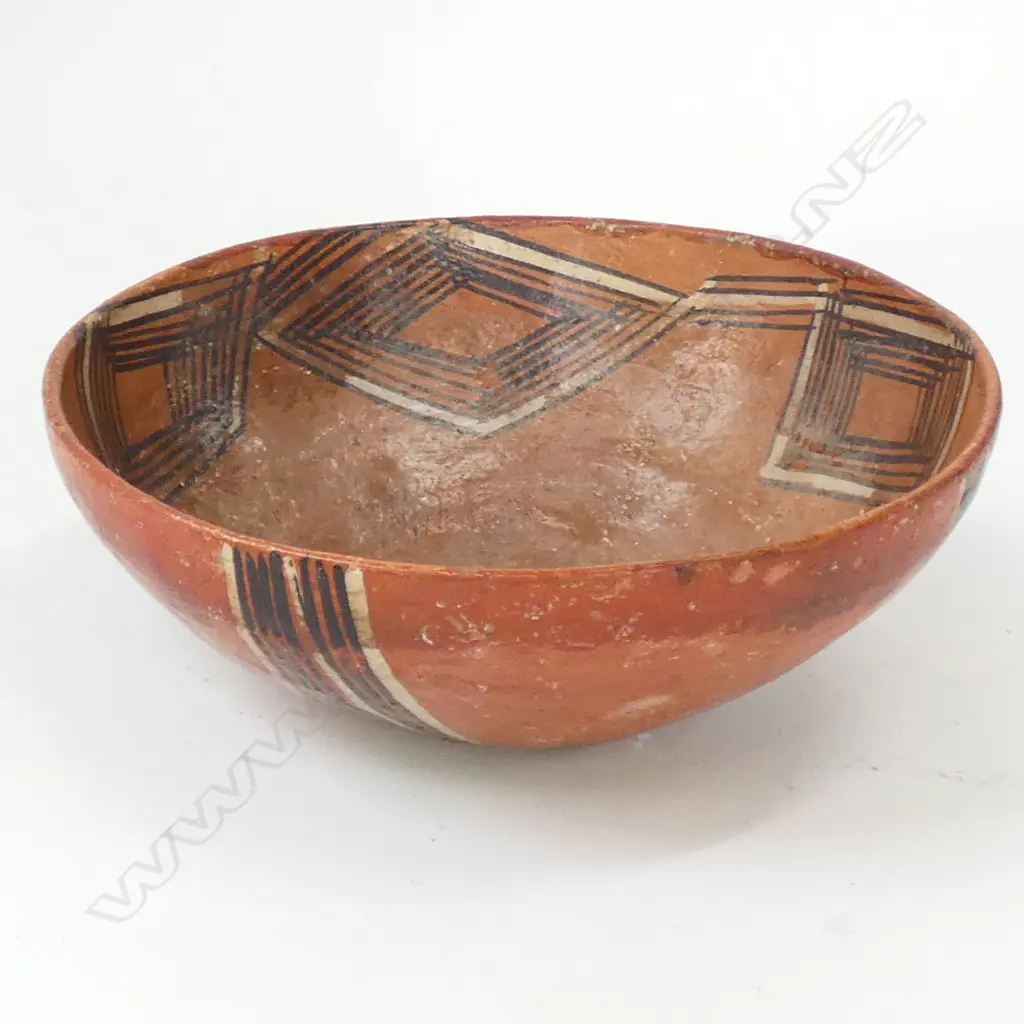 19THC MUCAHUA KICHUA INDIAN POTTERY BOWL Image 1++