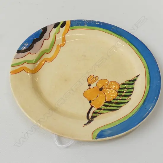 SMALL CLARICE CLIFF 'LADORE' DISH Dia.13mm