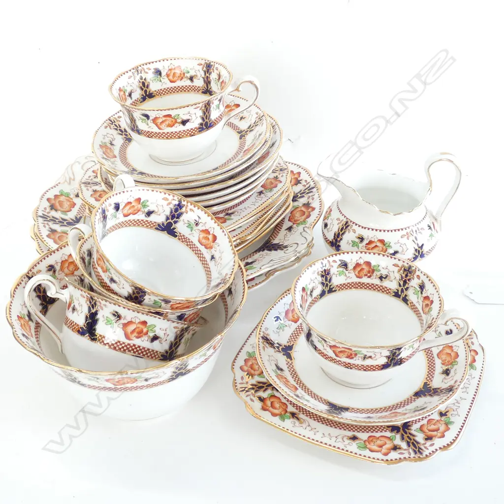 23 PCE TUSCAN CHINA TEA SERVICE Image 1++