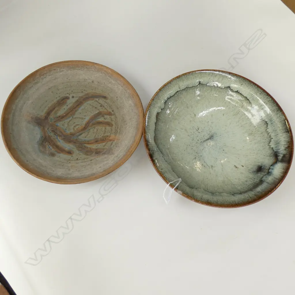 LEN CASTLE BOWL (CHIPPED) + 1 OTHER 250MM DIA Image 1++