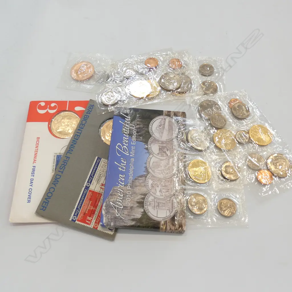 7 USA COIN SETS + 3 OTHER SPECIAL ADDITIONS  Image 1++