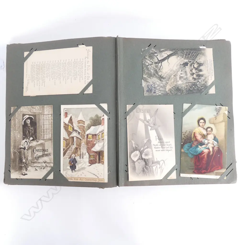 VICTORIAN POSTCARD / PHOTO ALBUM Image 1++