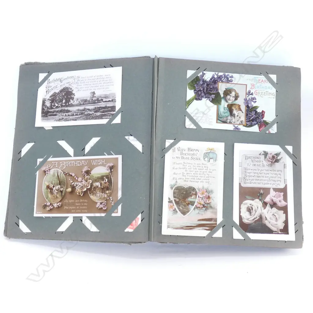 VICTORIAN POSTCARD / PHOTO ALBUM Image 1++