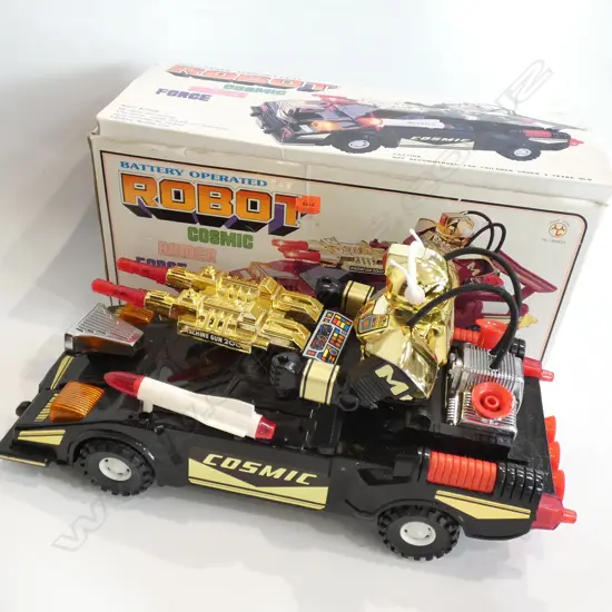 C.1885 ROBOT COSMIC RAIDER FORCE IN ORIGINAL BOX