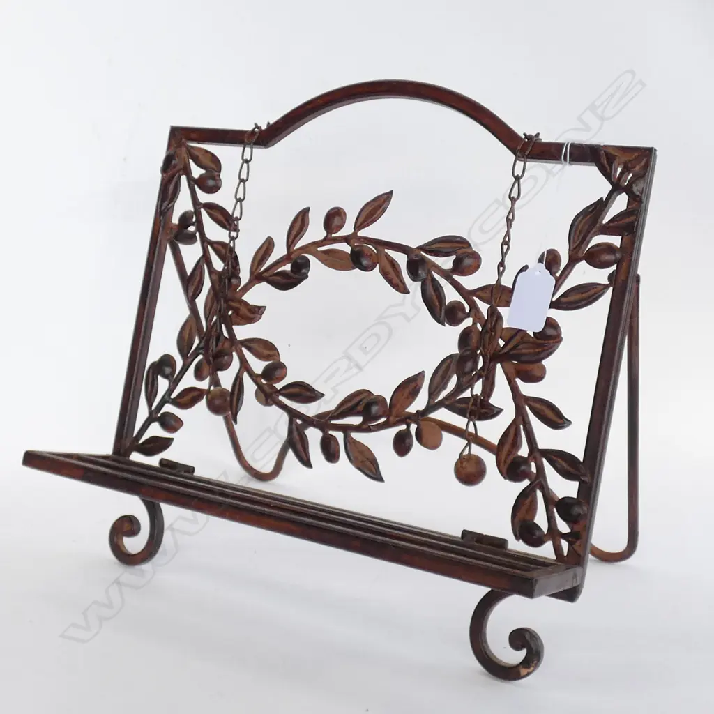 METAL BOOK STAND W. 320MM Image 1++