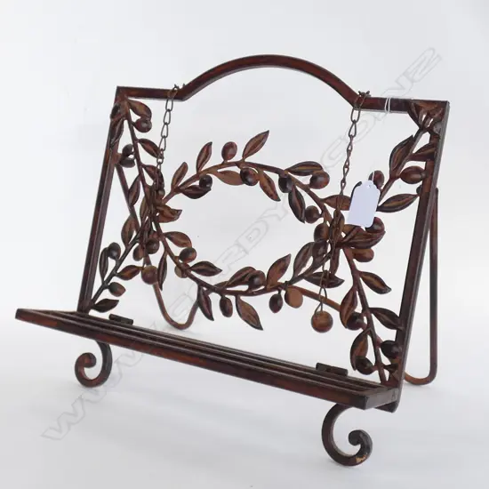 METAL BOOK STAND W. 320MM
