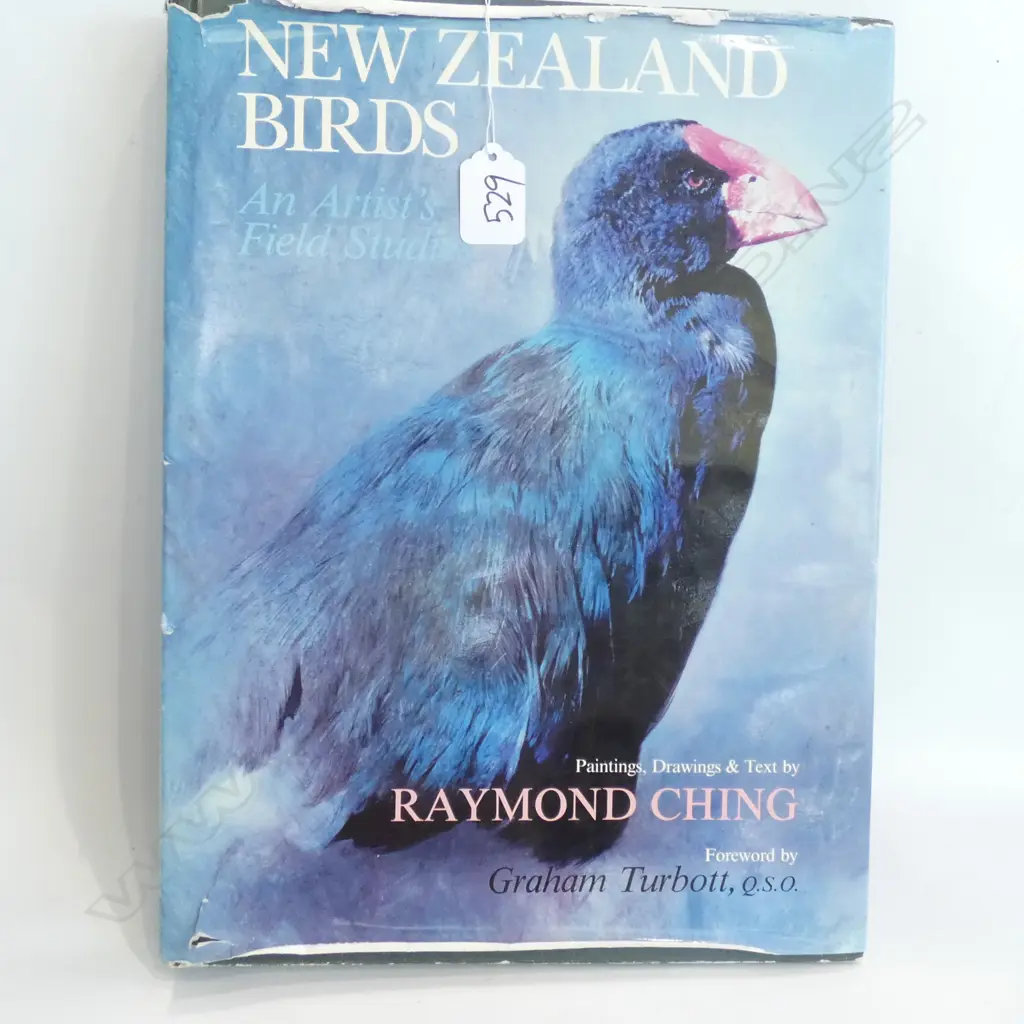 RAYMOND CHING, NEW ZEALAND BIRDS  AN ARTIST'S FIELD STUDY Image 1++