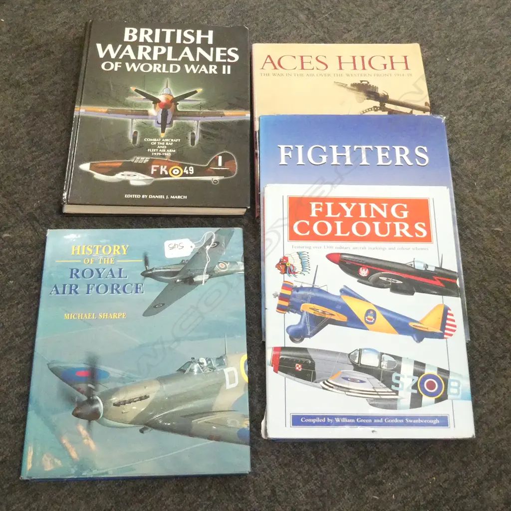 COLLECTION OF BOOKS (AIR FORCE RAF) Image 1++