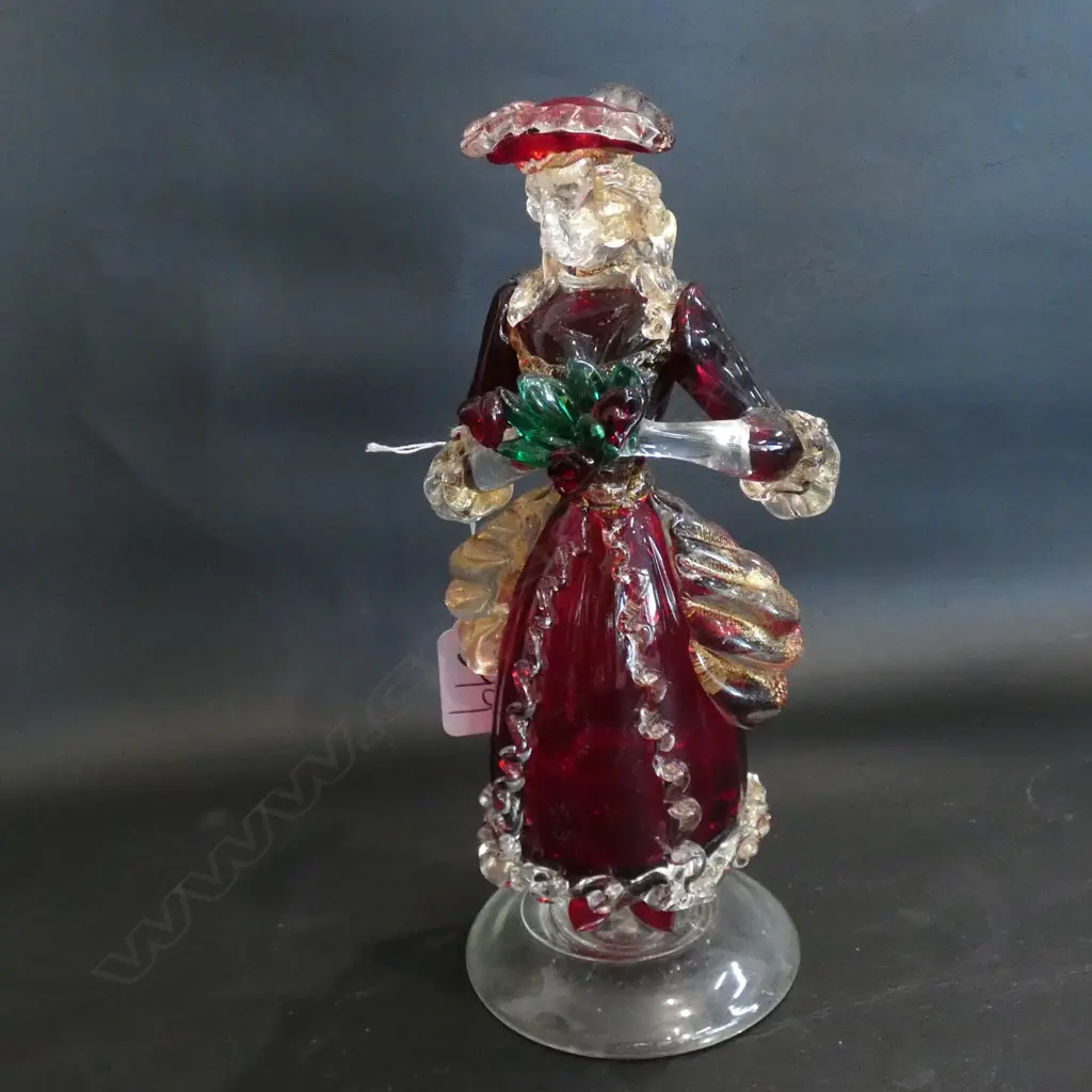 MURANO GLASS FIGURE H. 210MM Image 1++
