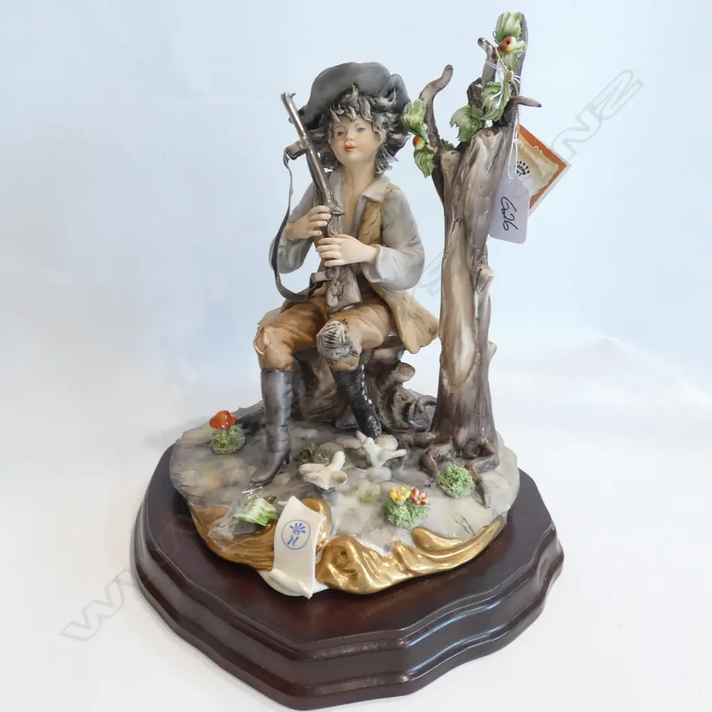 CAPIDEMONTE FIGURE GROUP THE HUNTER A/F Image 1++