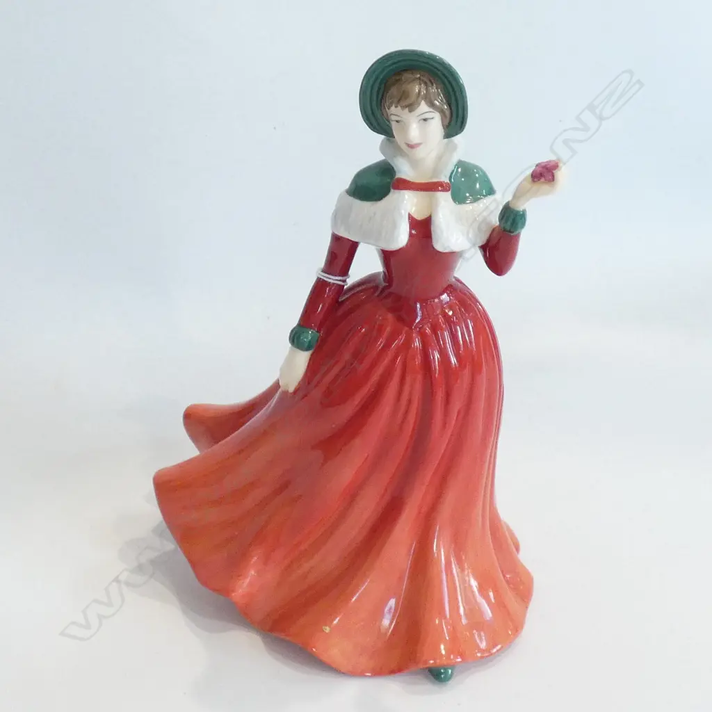 R/DOULTON FIGURINE WINTERS DAY Image 1++