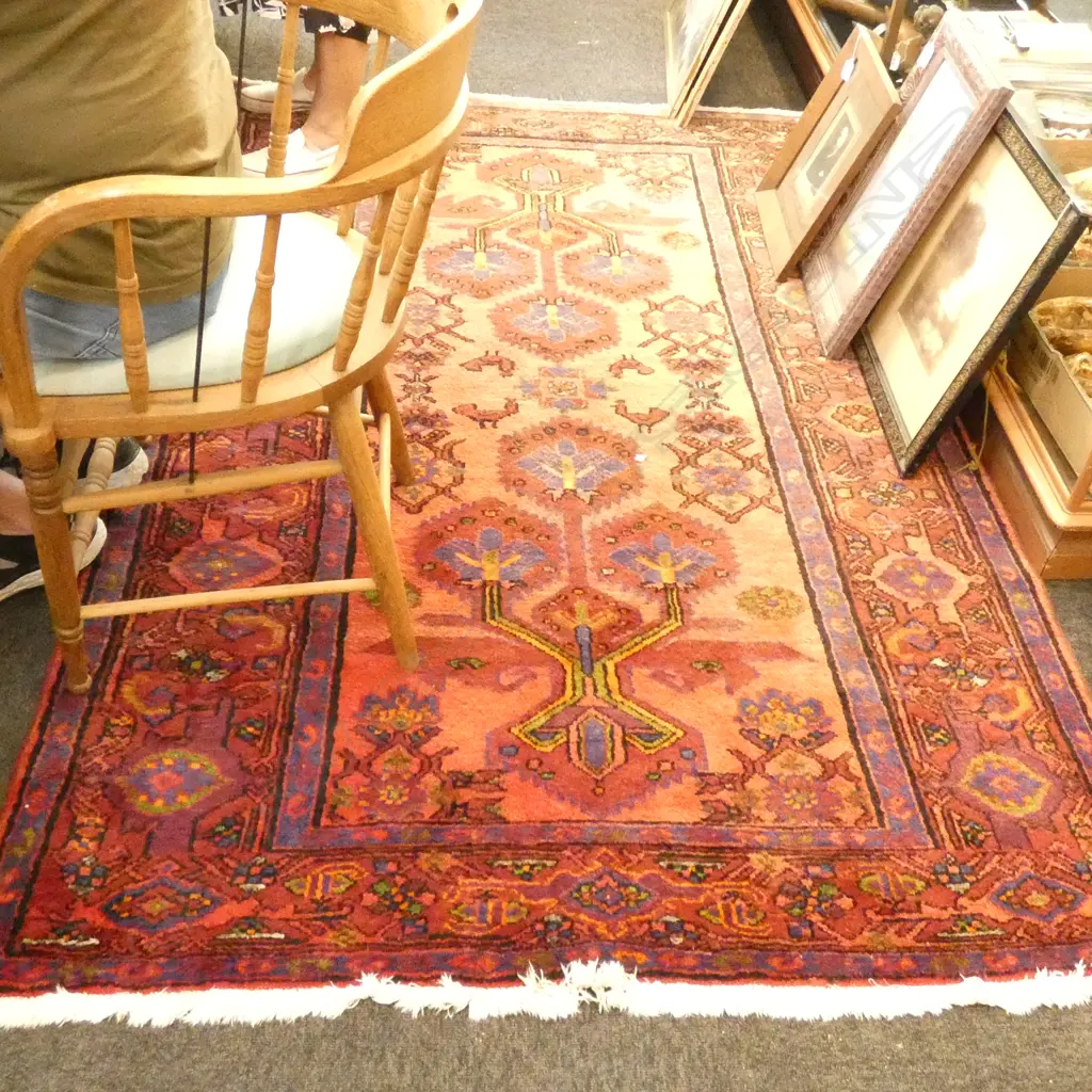 HAND KNOTTED PERSIAN RUG 2200 x 1220mm Image 1++