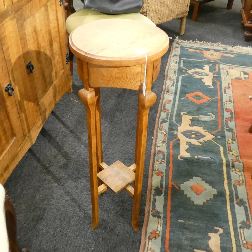 OAK PLANT STAND H  790 MM Image 1++