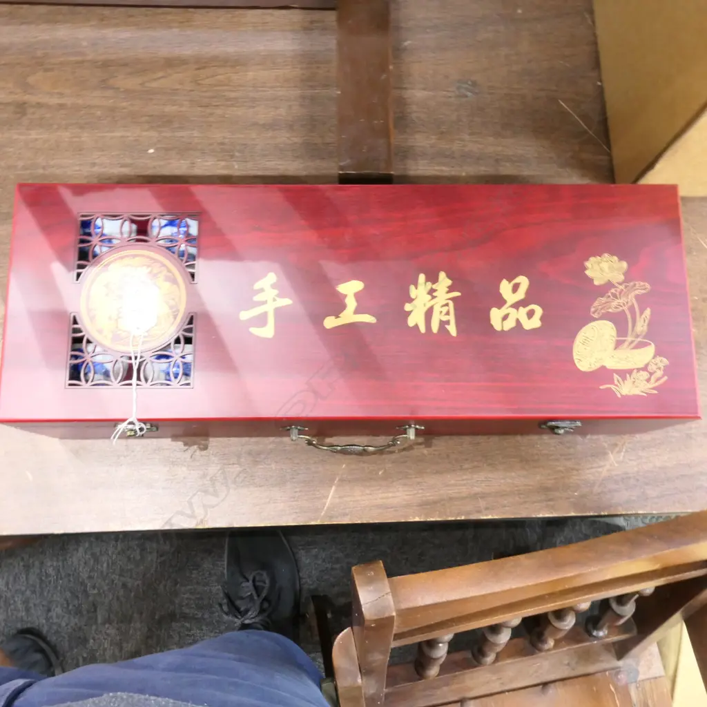 BOXED ORIENTAL TEA SERVICE L. 500MM Image 1++