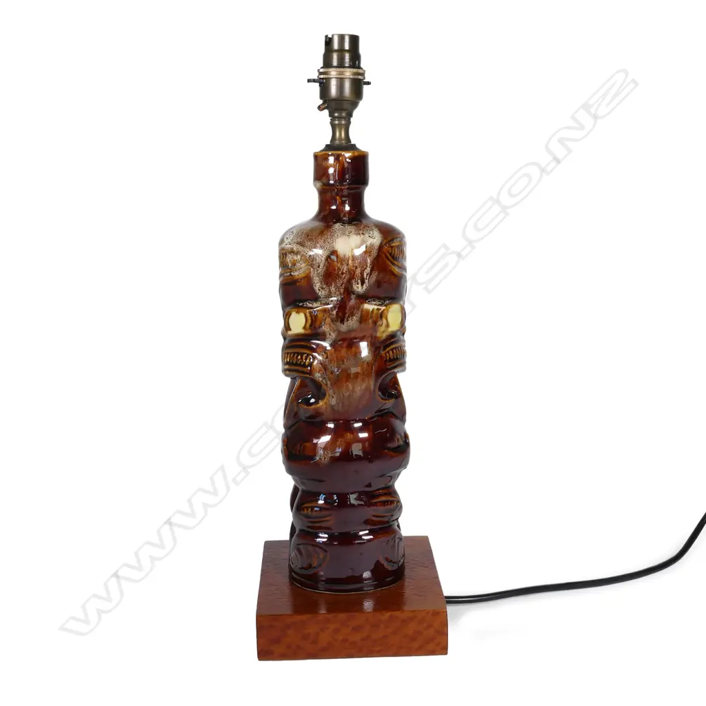 VINTAGE TI-TOKI BOTTLE TABLE LAMP.... Image 1++