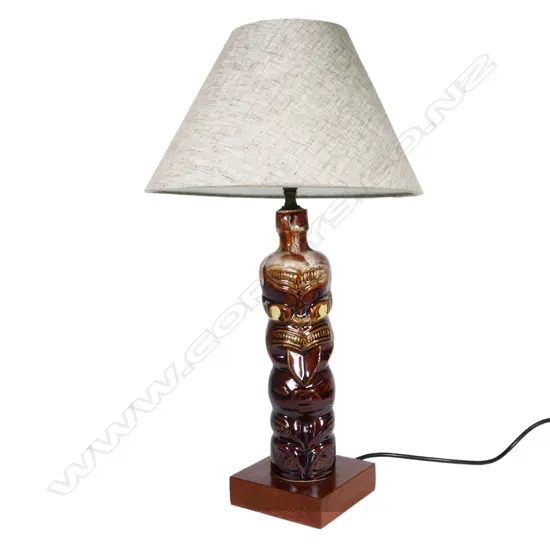 VINTAGE TI-TOKI BOTTLE TABLE LAMP....