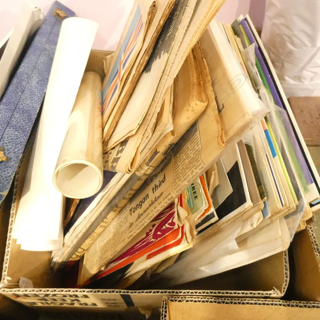 BOX LOT RECORDS Image 1++