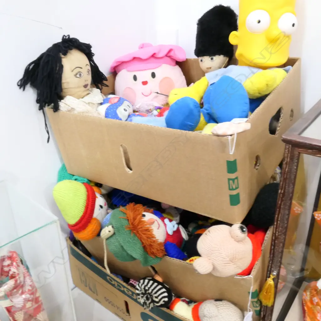 3 BOXES OF SOFT TOYS  Image 1++