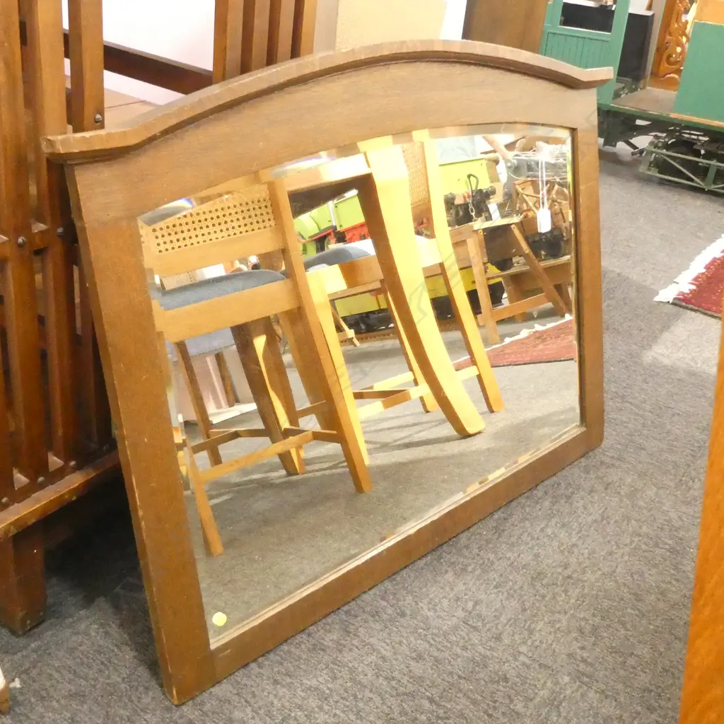 OAK FRAMED MIRROR Image 1++