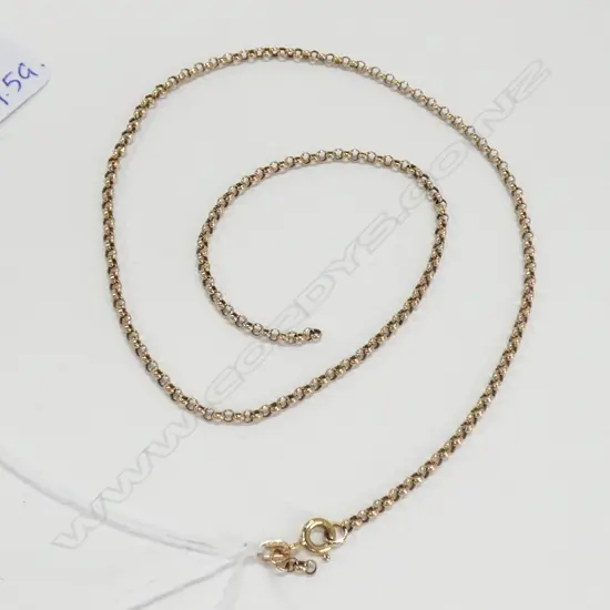 9CT GOLD CHAIN 1.5 GRAMS BROKEN