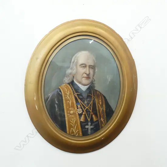 ARTIST UNKNOWN 19THC OIL OF JEAN BAPTISTE POMPALIAR