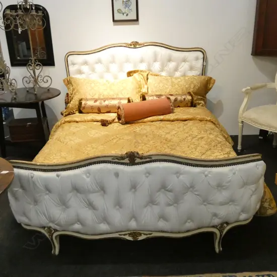 FRENCH BED - DOUBLE (does not include bedding)