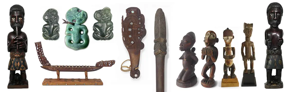 ETHNOGRAPHIC ARTEFACTS & NZ HISTORICAL