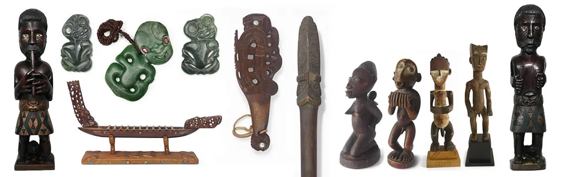 ETHNOGRAPHIC ARTEFACTS & NZ HISTORICAL
