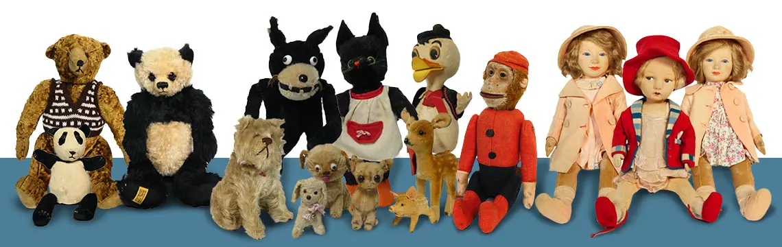 PRIVATE SINGLE VENDOR SOFT TOY & DOLL AUCTION