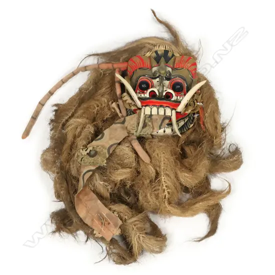 (16) BALINESE RAGDA DEMON MASK