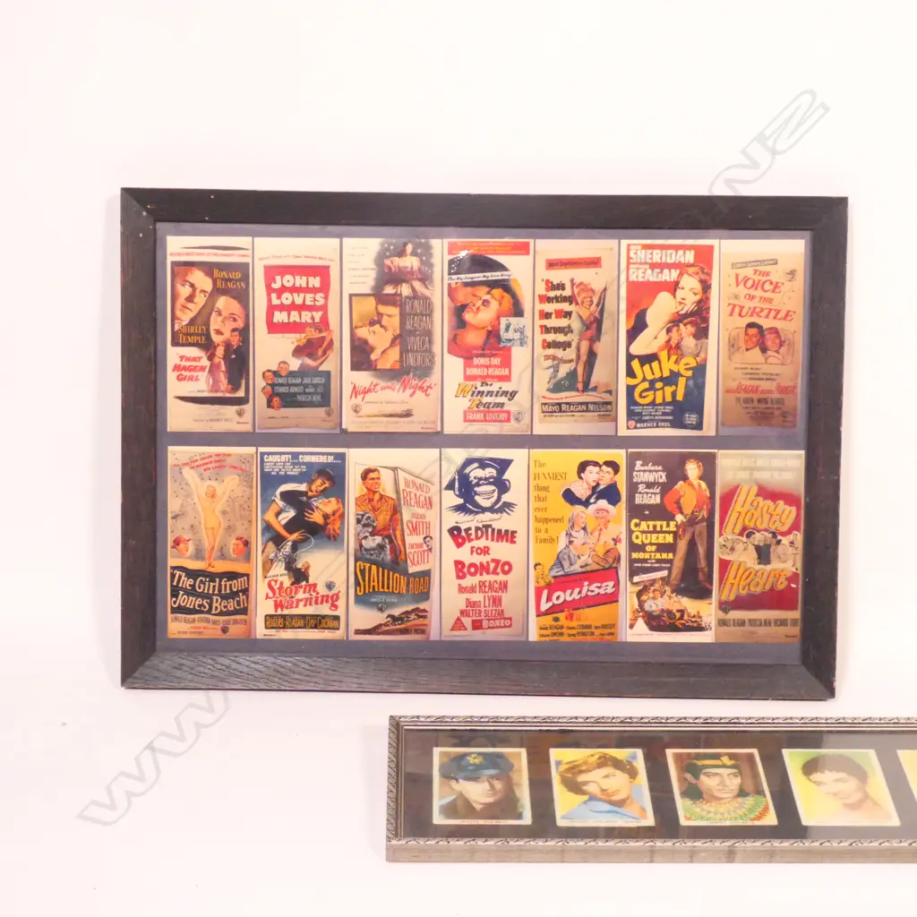 A COLLECTION OF 5 MOVIE STAR RELATED PICTURES INCL A COVER OF PIX MAGAZINE 1957 FEATURING MARILYN MONROE H. 330 x 250mm Image 1++
