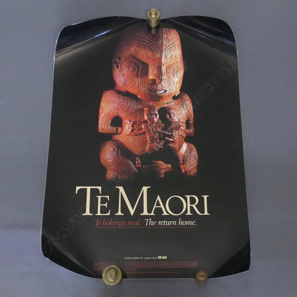 (61) 7 POSTERS, INCLUDING ' THE CHILLS ' & ' TE MAORI ' EXHIBITION ETC Image 1++