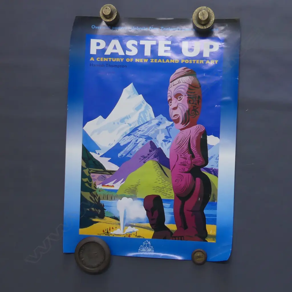 (61) 14 NZ POST POSTERS, IN TUBE, INCLUDES DORIS LUSK, RUGBY SUPER 12 ,TAONGA NZ ETC Image 1++