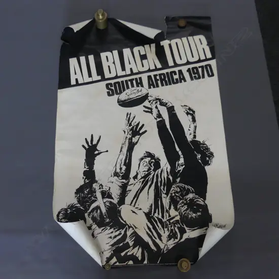 (61) 8 POSTERS, INCLUDES SPRINGBOK ALL BLACKS & CROCODILES NZ TOUR
