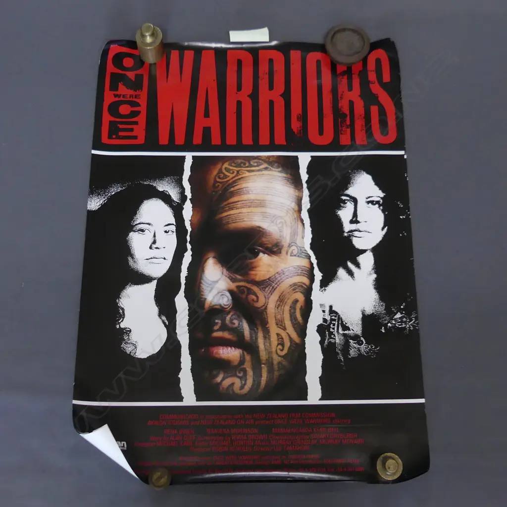 (61) 7 VINTAGE POSTERS, 2 TOURIST POSTERS, EARLY SPLIT ENZ, ONCE WERE WARRIORS & 2 OTHERS Image 1++