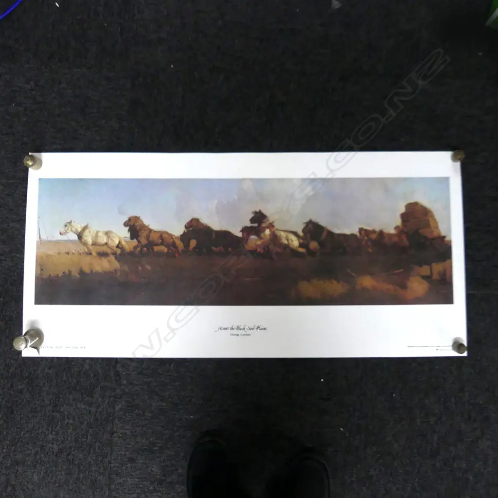 (80) 6 POSTERS: 2 X INDIANA JONES, &  3 ART PRINTS & VLAMINCK ' BLUE VASE ' PRINT Image 1++