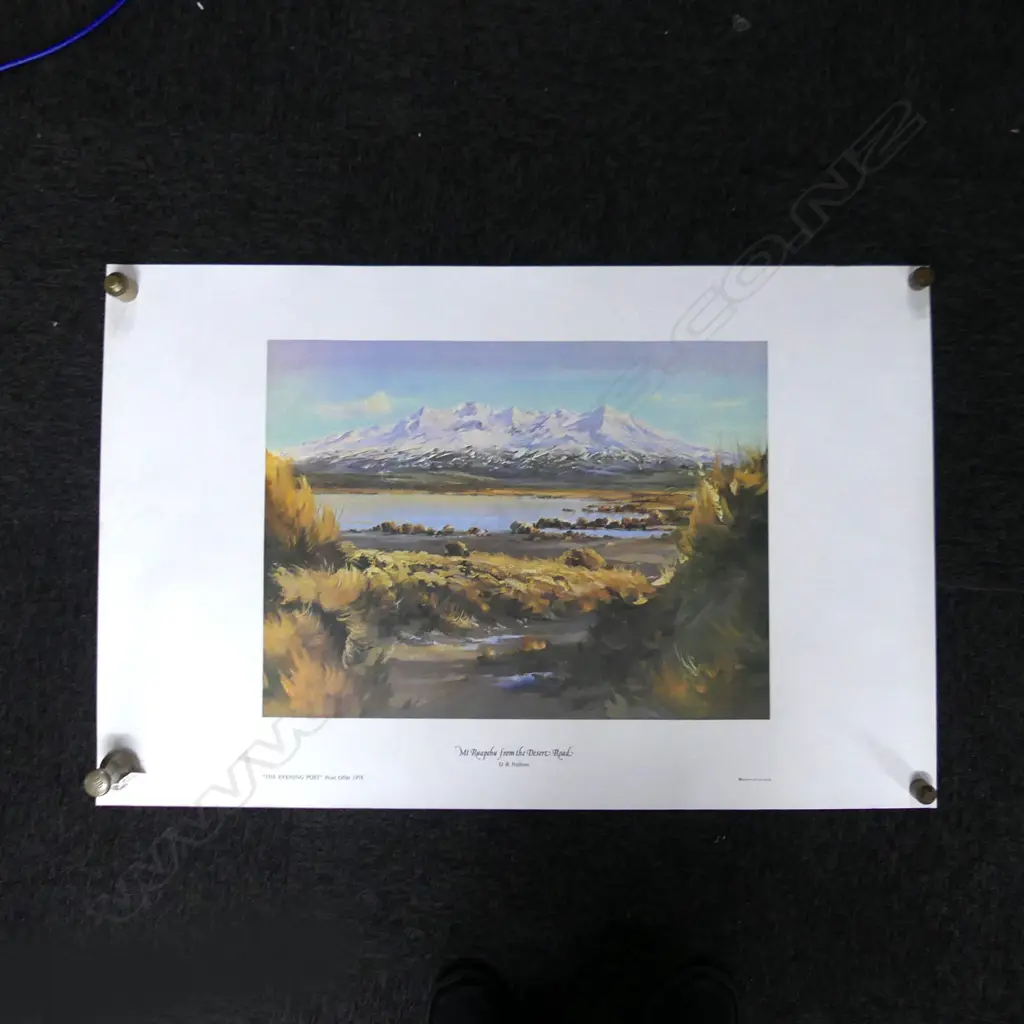 (80) 6 POSTERS: 2 X INDIANA JONES, &  3 ART PRINTS & VLAMINCK ' BLUE VASE ' PRINT Image 1++