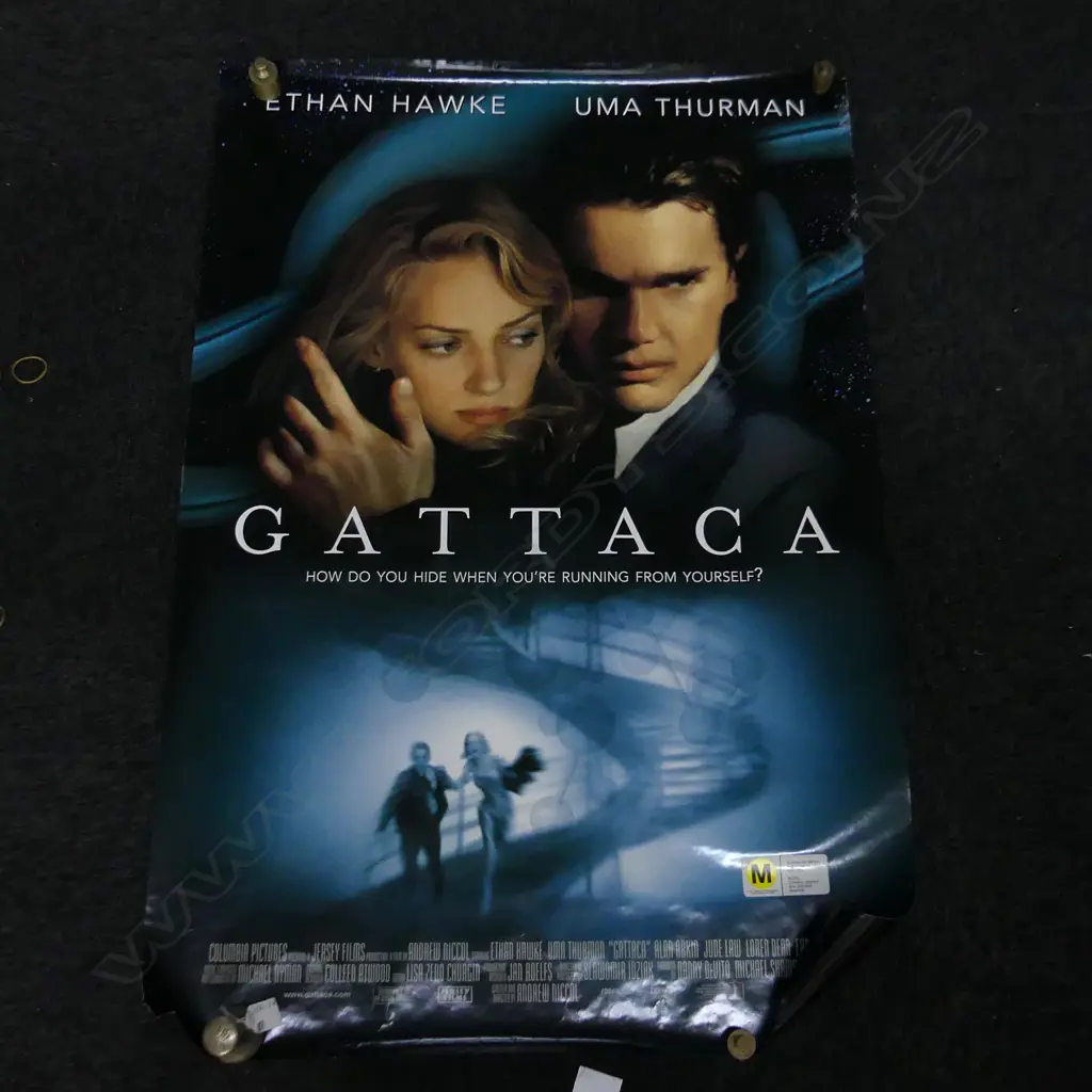 (80) 5 POSTERS INCLUDING ' GATTACA' AND ' COMIC COLLAGE ' Image 1++