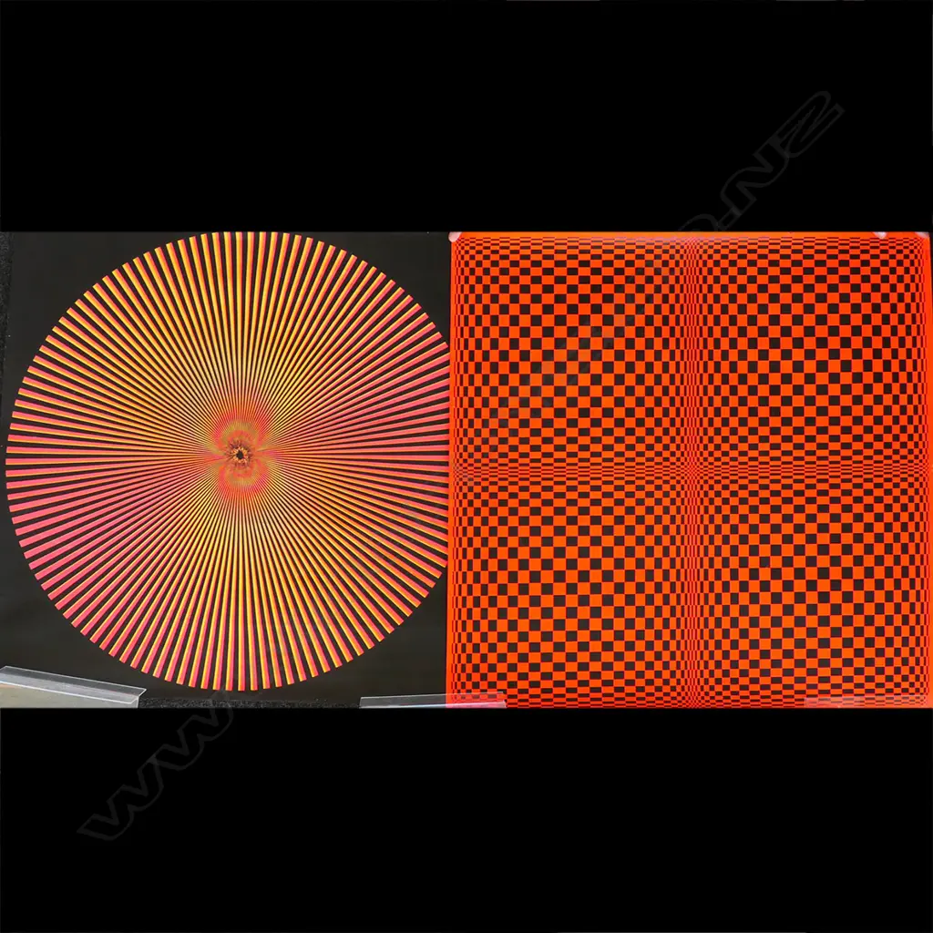 6 POSTERS: 5 GLOW-IN-THE-DARK & 1 ON VELVET Image 1++