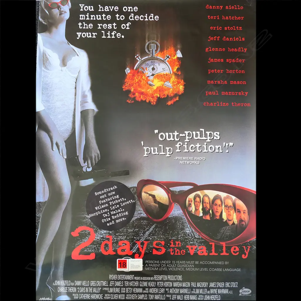 6 POSTERS . INCLUDES " ANGEL HEART" & " SID AND NANCY " Image 1++