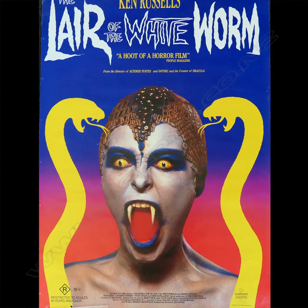 12 POSTERS INCL. LORD OF THE RINGS, LA CONFIDENTIAL, LAIR OF THE WHITE WORM, 2 ART PRINTS & OTHERS Image 1++