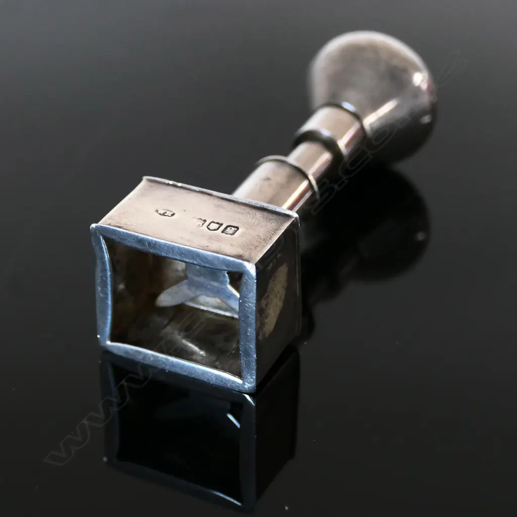 Rare Asprey Sterling Silver Hallmarked  Stamp Dispenser 1906 Image 1++