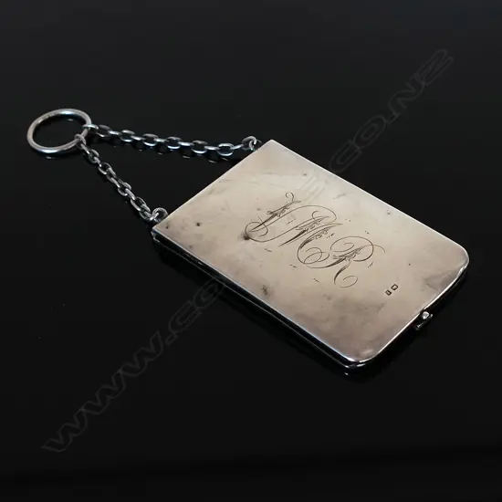 1905 Birmingham Sterling Silver Hallmarked lady’s necessaire compact