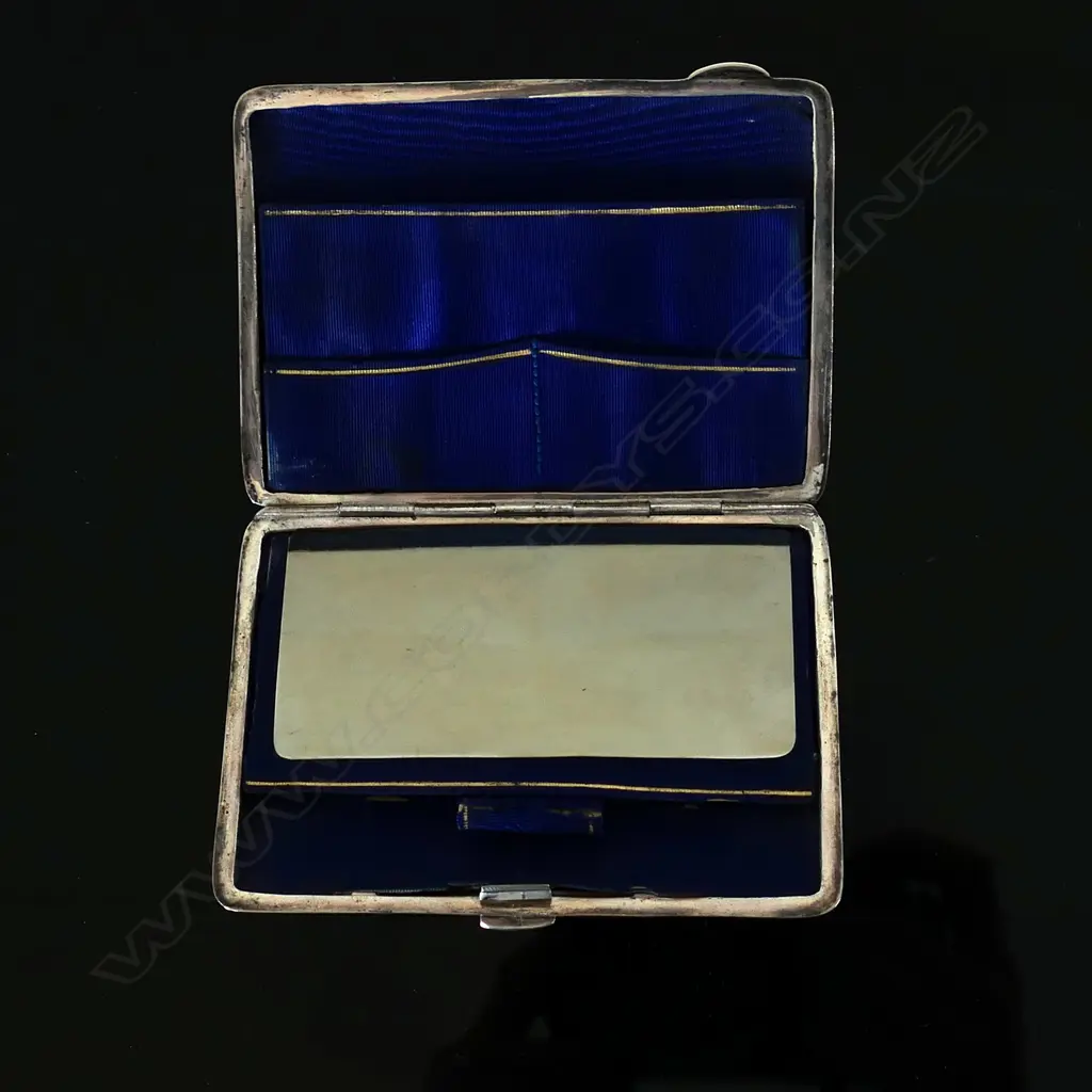 1907 Birmingham Sterling Silver Hallmarked card case Image 1++