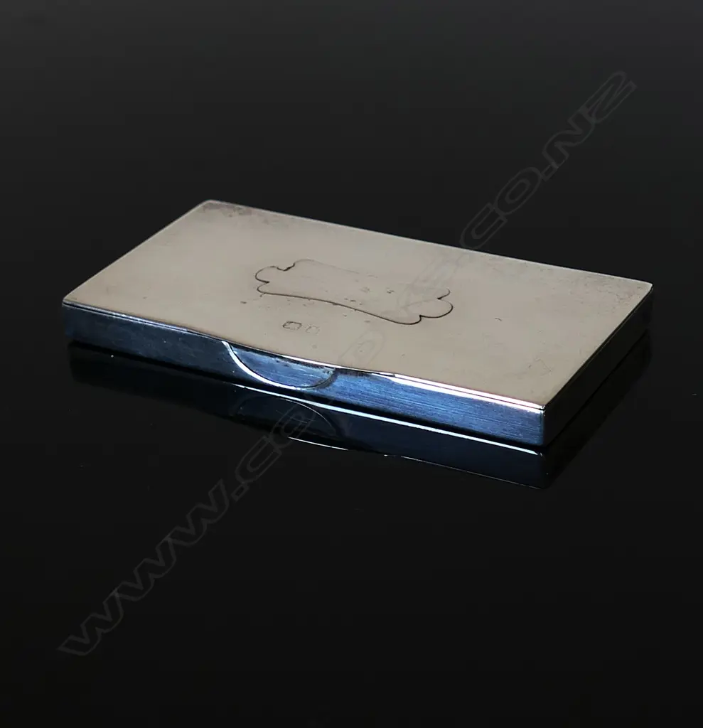 1896 Chester Silver Hallmarked flat Carte de Visite case in the form of a notebook, Image 1++