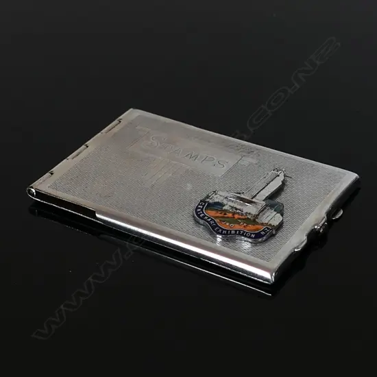 Chrome Booklet Stamp Case,