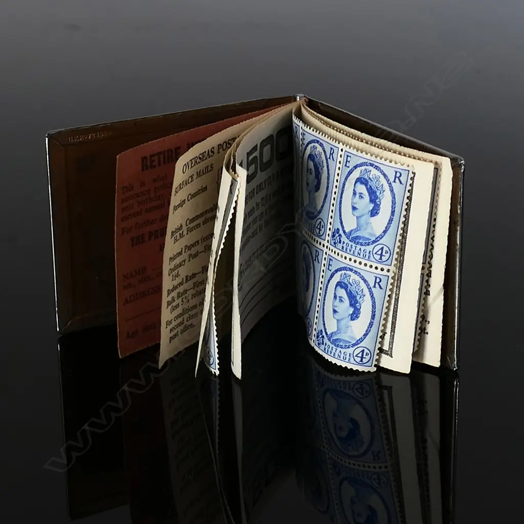 Chrome Booklet Stamp Case, Image 1++