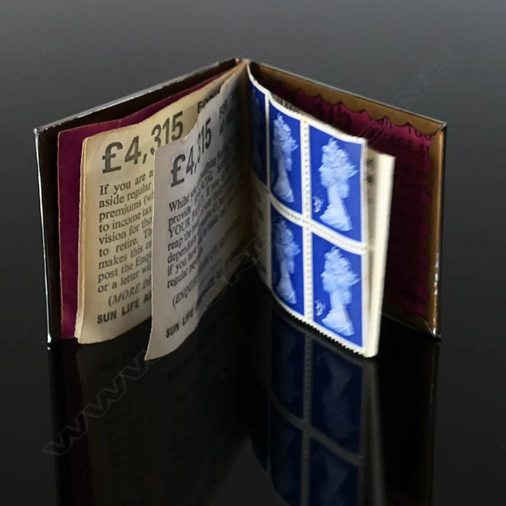 Chrome Booklet Stamp Case, Image 1++