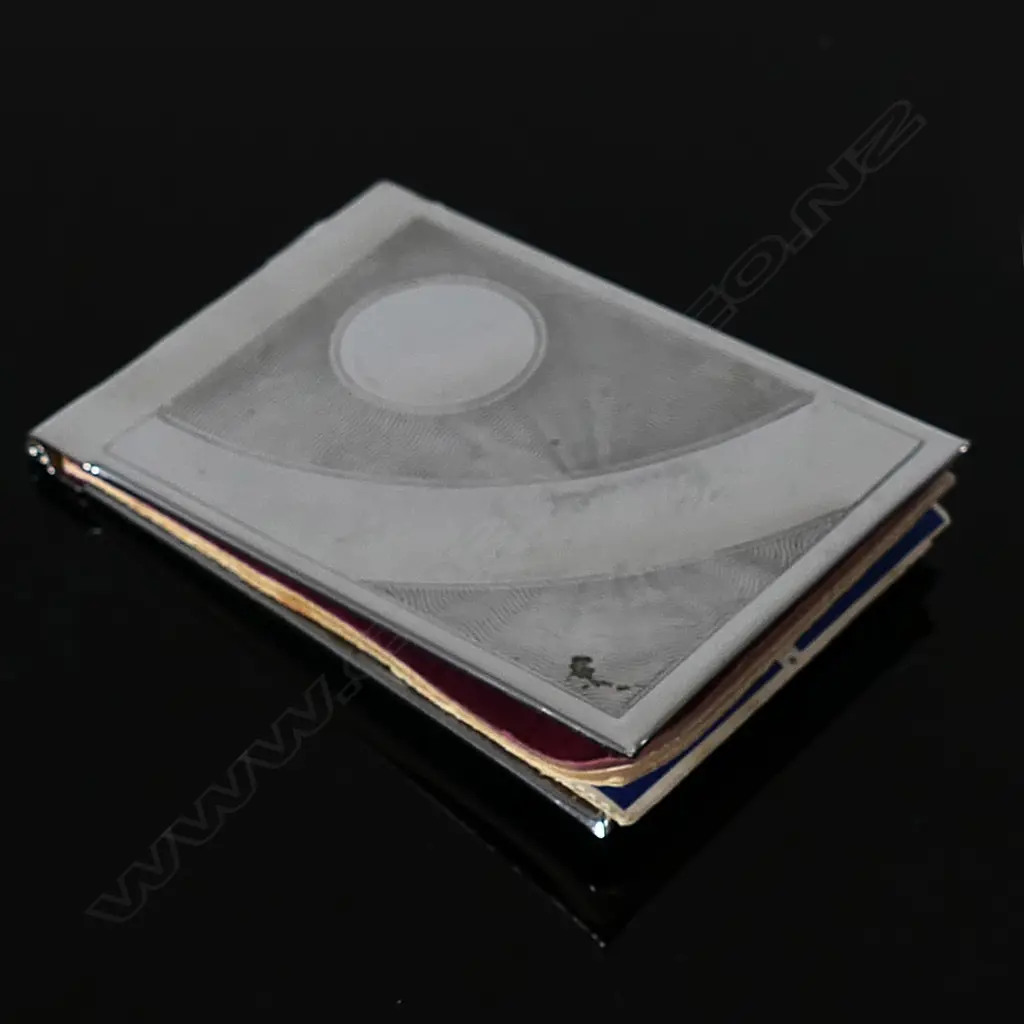 Chrome Booklet Stamp Case, Image 1++